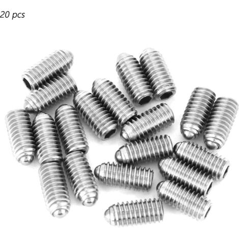 Vis Hexagonale à Bille à Ressort En Acier Inoxydable - M38 - 20pcs Kit pour Fixation et Assemblages (1/5)