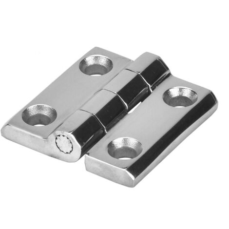 Charnière Marine en Acier Inoxydable 304 Cast - 40x40mm (1.6in) - Hinge pour Camping-car, Remorque et Bateau (1/5)