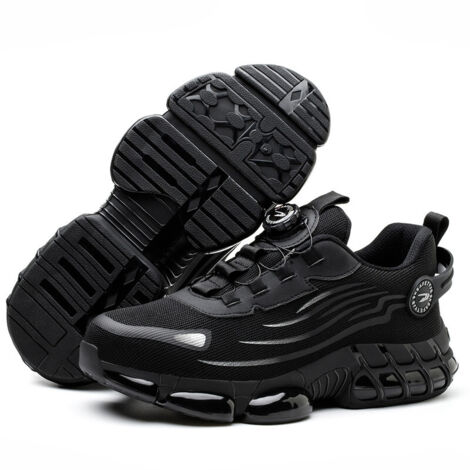 Chaussures de sécurité S3, pointure 36, légères et respirantes, embout pivotant élégant, chaussures de sport, embout anti-écrasement et anti-acier, pas besoin de lacets - Crea