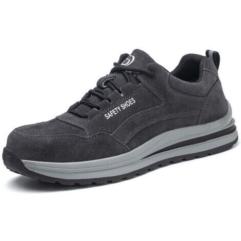 Chaussures de sécurité Umnuou – Baskets légères respirantes – Embout acier – Semelle antidérapante – Taille 42EU (1/2)