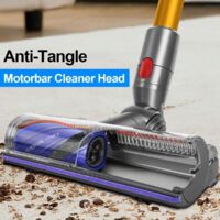 Tête de nettoyage Anti Tangle Motorbar pour aspirateurs sans fil Dyson V11, V10, V8 et V15, brosse motorisée améliorée idéale pour les tapis et les planchers en bois franc