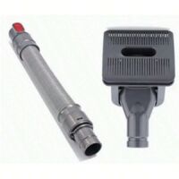 Accessoire de toilettage pour animaux de compagnie Dyson, brosse compatible avec les aspirateurs Dyson V15, V11, V10, V8 et V7, avec tuyau d'aspiration extensible.