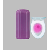Nettoyant WC Automatique - Bloc WC Lavande - Élimine les Taches d'Urine et les Odeurs - Formule Douce pour Réservoir et Cuvette - 220g/7.8oz - Pour Maison et Hôtel