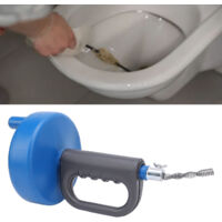 Flexible Drain Auger - High Quality Plumbing Snake with Carbon Steel Spring, 5 Meters (16.4 Feet), Adjustable Length for Bathroom Kitchen Tub Shower Hair Clog Removal Tool