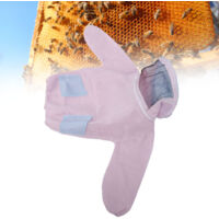 Blouse de protection apicole Women Pro modèle avec voile ventilé en mesh et col manches ajustables - Veste d'apiculteur ventilée pour femme en mesh coton