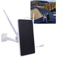 Router Modem Solaire Routage WiFi 4G Long Endurance IP66 235x140mm PVC EVA PCB ABS Li 12000mAh 6W Alimentation Solaire Repeater