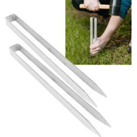 Ancrages de jardin U Heavy Duty 4Pcs