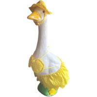 Costume de Goose Hawaiian - Tenue Bikini Cute en Tissu pour Statues 17 Inches