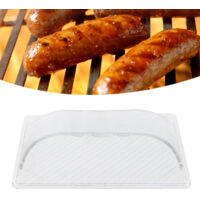 【Outils de Cuisine】 Cutters de Hot Dog et Barbecue Grill Motor 【Transparent et Facile à Nettoyer】 pour BBQ Camping