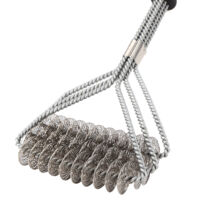 Grill Brush Barbecue 100% Nouveau Broyeur Écologique BBQ Cleaner Grill Cleaning Brush Grilling Accessories 42cm Adaptateur 380g