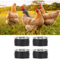 Poultry Farm Accessory Portable 4 Pcs Caponizing Line Artificial Fiber Safe Tool