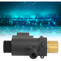 Water Flow Sensor Switch Zinc Alloy Water Pressure Switch with Pressure Relief Opening for Intelligent Wall Hanging Furnace Accessories