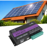 Contrôleur Alarme SMS 4G SM4 WLTE EA - Alarm 4G 4 Canaux avec Contrôle App/Téléphone, PT100 et Alarme Coupure - Boîtier Aluminium, 2 Ports Sensor