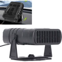 Chauffage Auto Portable 12V avec Panneau Solaire 50W - Dégivreur et Défumoir Écologique pour Voiture et Abri pour Animaux