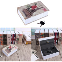 Coffre-fort Discret Sécurisé pour Argent Bijoux Valeurs, en ABS et Aluminium (Dimensions 18x11.5x5.5cm, 500g, 2 Clés Incluses)