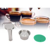 Kit Capsule Café Reusable Kit Capsule Café Inox Kit Capsule Café Machine Capsule Café Tamper Kit