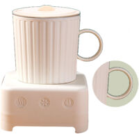 Rafraîchisseur de Boissons Électrique Portable - Mug Intelligent avec Fonction Chauffage et Refroidissement Rapide pour Bureau, Maison et Voyage - Matériau: Plastique et Aluminium