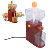 Moulin à Sauce Électrique Maison Anti-Slip pour Noix - 70W, ABS, Silicone, 1175g, Inclus 2 Accessoires et Manuel - 110V US Plug