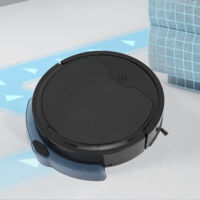 Aspirateur Robot Intelligent et Nettoyeur Automatique Silencieux Aspirateur Robot Intelligente, Aspirateur Intelligent, Nettoyeur Robot, Aspirateur Automatique, Robot de Nettoyage Automatique, Nettoye