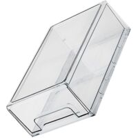 Tiroir Organisateur Bureau Acrylic Transparent Grande Capacité 33.5cm Marque Professionnelle Box Rectangulaire pour Cosmétique Bureau Office