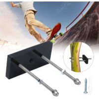 Support Skateboard Rack avec fixation murale stable pour garage, salon, bureau (acrylique)