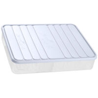 Boîte de Stockage pour Réfrigérateur Organisée et Étanche - Conteneur Plat pour Dumplings et Legumes - 1 Pièce