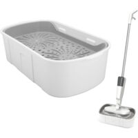 Seau de Mop Electrique ABS Grande Capacité Auto-nettoyage avec Drainage pour S5 et S7 Household Mop Bucket