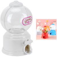 Boîte de Dépôt Mini Machine à Candy Sauvegarde Argent Cadeau Enfants White Cute Sweet White Money Bank Candy Storage Money Saving Bank