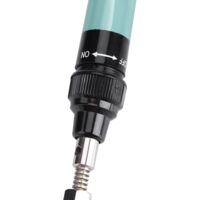 Stylo de Soudage Sans Fil Rechargeable Butane - Torch Pen - Transparent Green - 130mm - Pack 1