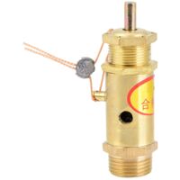 Soupape de sécurité pression 10KG G3/8 pour compresseur air / générateur de vapeur / boiler (montage facile, protection équipement)
