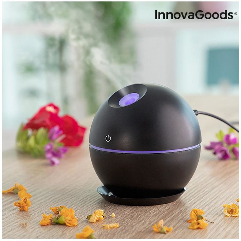 Mini Humidificador Difusor De Aromas Black Innovagoods