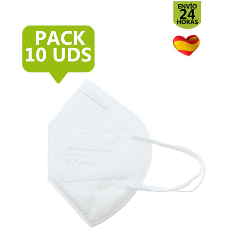 Pack 10 Mascarillas FFP2 CE adulto colores