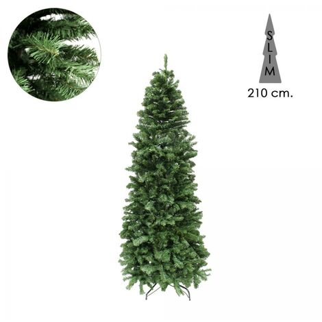 Arbol De Navidad 210 Cm. Slim 972 Ramas Pvc