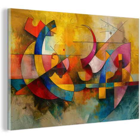 TABLEAU EN PLEXIGLAS Art - Abstrait - Moderne Tableau Décoration Murale 60x40 (1/5)