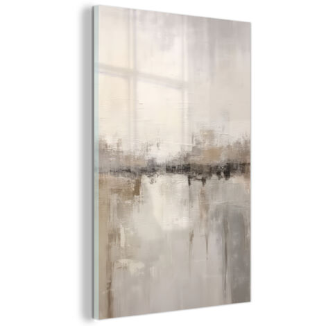 TABLEAU EN PLEXIGLAS Art moderne - Abstrait - Beige Tableau Moderne 60x90