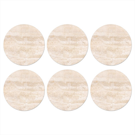 POSAVASOS Marbre - Pierres - Sable - Texture Lot de 6 10x10 (1/5)