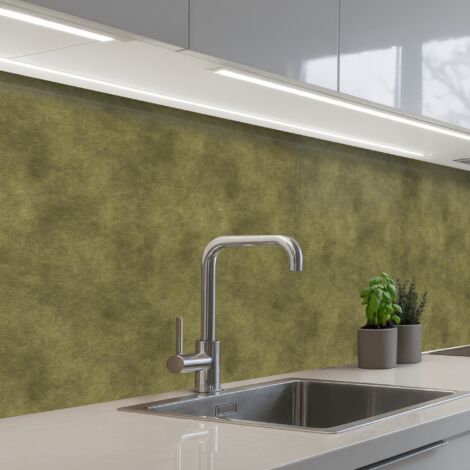 REVETEMENT MURAL DE CUISINE, CRÉDENCE DE CUISINE Texture - Abstrait - Vert 200x60 (1/5)