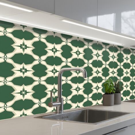REVETEMENT MURAL DE CUISINE, CRÉDENCE DE CUISINE Carrelage - Classic - Vert 150x60 (1/5)