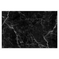CRÉDENCE DE CUISINE Marbre - Noir - Blanc - Texture - Aspect marbre 70x50
