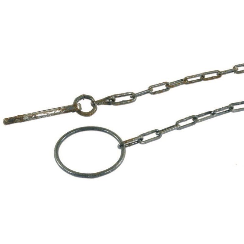 Schwarze Kette für Weide 6mm x 5m - Stabil und praktisch