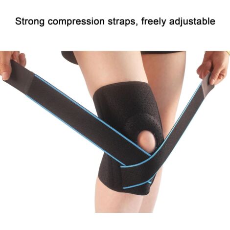 Genouillère Rotulienne Réglable Avec Stabilisateurs Latéraux - Taille M - Pour Sport Ou Récupération