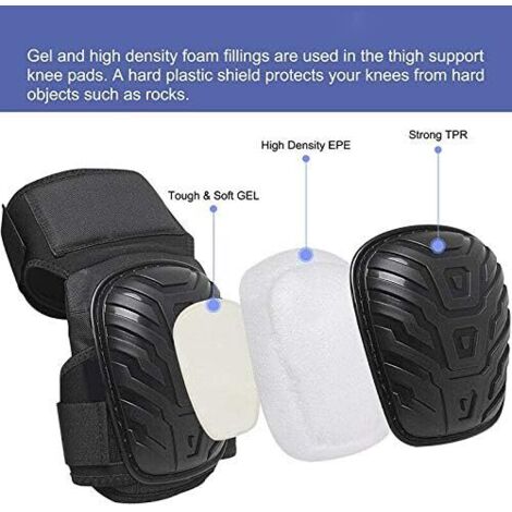 Protections Genoux Et Coudes Moto - Coque ABS Réglable - Pour Sports Extérieurs
