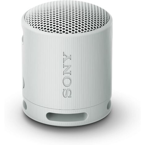 Sony SRS-XB100 - Enceinte Bluetooth sans fil : portable, légère, compacte et durable.Gray (1/4)