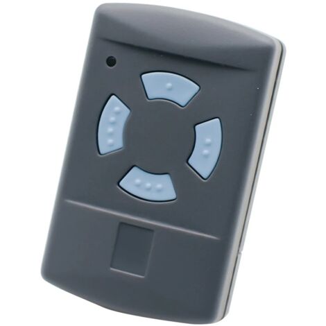 Télécommande de porte de garage HORMANN HSM4 868 bleue, 868,35 MHz, à quatre boutons (1/4)