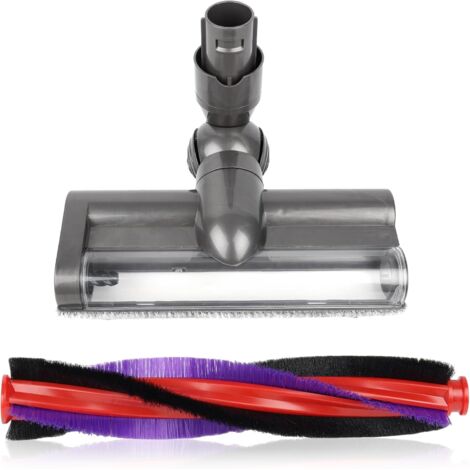 Pièces de rechange pour brosses compatibles avec les aspirateurs Dyson V6, SV04, SV06, SV09 et DC58, DC59, DC61, DC62, DC72, DC74  accessoires de brosse turbo avec fixation rapide pour tapis, parquet  (1/5)