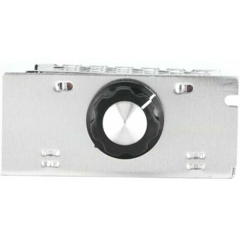 Alovez – Régulateur de tension AC 4000W – Plage réglable 10-220V – Moteur électrique – Installation facile pour appareils variés (1/5)