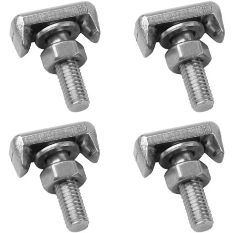 4 Pcs Car T Screw T Terminal Kit Battery Terminal T Terminal Kit for Car Battery Terminals 19116852 Replacement Accessories (1/5)