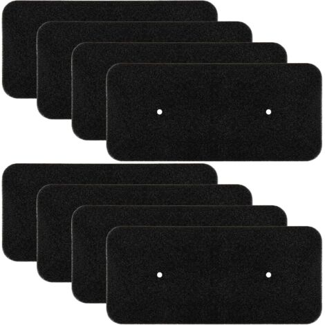 8 x Filter Sponge, 275 x 125 x 10 mm, Sponge Dryer Filter for Candy, Hoover 40006731, Tumble Dryer Accessories for Heat Pump (1/5)