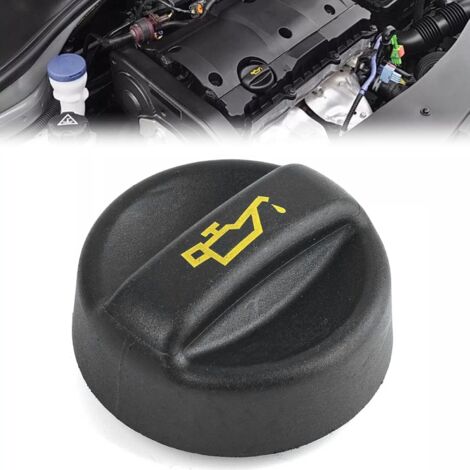 Engine Oil Cap, 9670015080 9675477380 1180S5 AV6Q6766AA Engine Oil Filler Cap for C2 C3 C4 Xsara Peu-geot 207 208 301 308 508 2008 3008 5008 Partner (1/5)