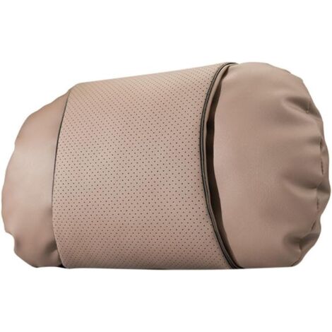 Coussin de tête de voiture pour Mercedes pour BMW et véhicules Tesla fabriqué à partir de daim synthétique et de fibre de polyester légère (noir) (1/5)